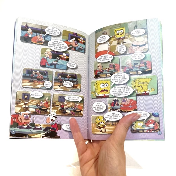 Spongebob SquarePants Nickelodeon Notebook Journal and Sandylion Large Stickers - Picture 5 of 16